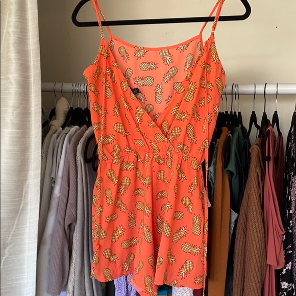 Pineapple Summer Romper - Picture 2 of 3